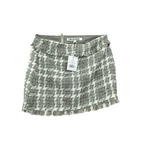 Walter Baker Della Mini Skirt color Heritage Tweed Gray Size 6